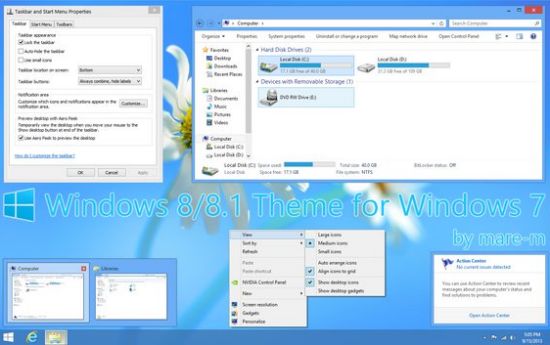 Win7高仿Win8主题