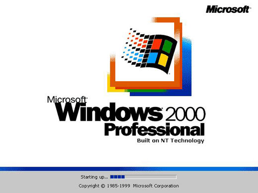 Windows 2000启动画面