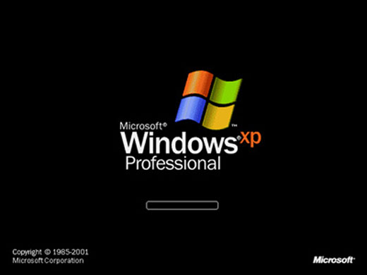 Windows XP启动画面