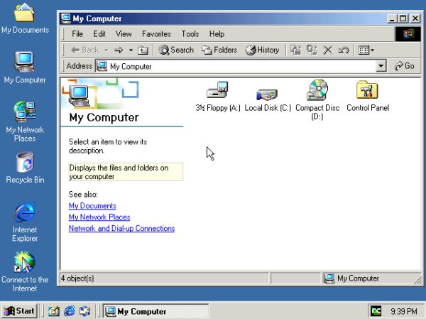 Windows 2000桌面
